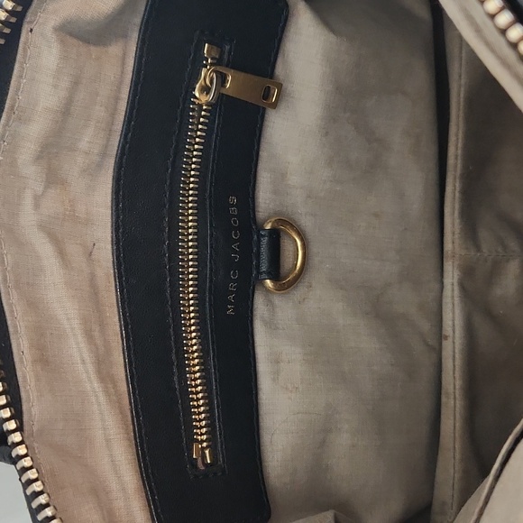 Marc Jacobs quilted leather small Cecilia bag purse black gold chain hardware - Picture 7 of 16